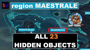 Just Cause 3 Province Maestrale Complete Location Hidden Items Youtube