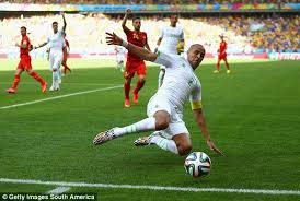 Algeria vs belgium in belo horizonte stadium mineirao 2014 fifa world cup brazil. Belgium 2 1 Algeria World Cup 2014 Match Report Daily Mail Online