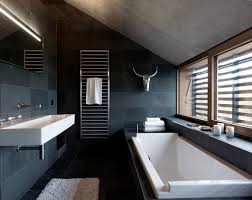 But since the ceiling takes up so much of the wall space, i wanted to celebrate that by painting the eaves with clouds. 20 Contemporary Bathrooms With Vaulted Ceiling Home Design Lover