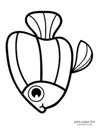 What child isn't mesmerized by a fish tank full of colorful creatures? Top 100 Fish Coloring Pages Cute Free Printables Print Color Fun