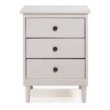 Drawer type 1 dimensions (in). Madeline 3 Drawer White Nightstand By Bellamy Studios Set Of 2 Walmart Com Walmart Com