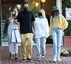 Heidi klum is in a legal battle with her father over her daughter's name. Heidi Klum Daughter Leni Wear Matching White Outfits For Lunch Hollywood Life