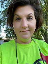 No makeup selfie after shoveling all day