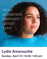 Join us this Sunday for a @villa.albertine Resident Artist Talk with Lydia  Amarouche & Rosa Duffy! Lydia Amarouche (@shed.publi) and Rosa Duffy  (@antylc) will explore practices of resistance and possible margins of