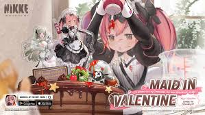 GODDESS OF VICTORY: NIKKE's First February Update, 'Maid in Valentine,'  Adds two New SSR Characters - One More Game