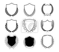 Weitere ideen zu lorbeerkranz, lorbeerkranz tattoo, kranz tattoo. Lorbeerkranz Abzeichen Vektor Vorlage Fur Auszeichnungen Gutezeichen Fototapete Fototapeten Lorbeer Rosette Kranz Myloview De
