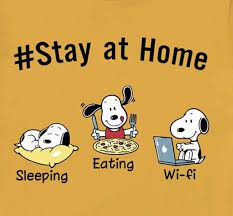 Stay At Home Quote Stayathome Https Fredaannwriter Com Snoopy Quotes Snoopy Love Snoopy Funny