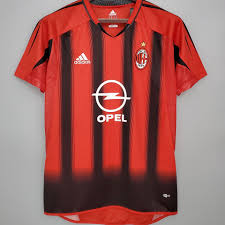2004 2005 Ac Milan Home Retro Soccer Jersey