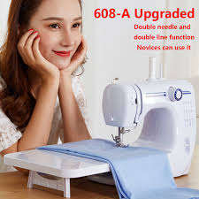 Check spelling or type a new query. Ready Stock Ufr 608a Upgraded Version Double Needle Sewing Machine 12 Stitch Portable Electric Tailoring Machine Home Mini Multifunctional Sewing Machine Fully Automatic Desktop Electric Sewing Machine Eat Thick Small Foot Pedal With Overlock