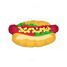 Ballon Hot Dog Non Gonfle Ballon Hot Dogs Theme