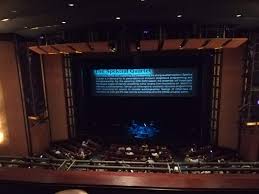 The Kennedy Center Eisenhower Theater Section Balcony