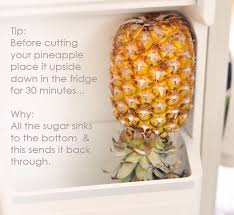 You Can Tell If Your Pineapple Is Ripe By Tugging On The Leaves Or A Leaf Nearest The Center If They Pluck Out Easily Yo Food Hacks Food Facts Cooking Tips
