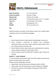 Contoh Tugas Proposal Pengelolaan Proyek Si
