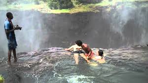 I Survived Devil S Pool Victoria Falls Zambia Youtube