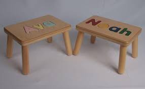 We would like to work with you, your staff and your designers to bring our specialized products to your residents. Name Puzzle Step Stool Bench Birthday Gift Wood Etsy Kids Stool Wood Personalized Step Stool