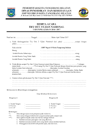 Jan 29, 2021 · poin pembahasan baru 28+ cover soal ujian doc adalah : Doc Pemerintah Kota Tangerang Selatan Berita Acara Try Out 3 Ujian Nasional By Noor Akbar Babay Academia Edu
