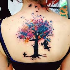 55 Tree Tattoo Designs Tattoo Watercolor Tattoo Tree Tattoos Tree Tattoo Designs