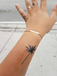 My Palm Tree Tattoo Made In Miami Grove Ink Tattoo Coconut Grove Miami Palm Tattoos Tree Tattoo Ankle Tree Tattoo Arm