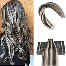 By blending brown and blonde colors, bronde hair lets you enjoy the best of both worlds. Ugeat 20pcs Tape In Hair Extensions Remy Hair Brown Mix Platinum Blonde P4 60 Tape In Hair Extensions Thick Hair Extensions Thick Hair Styles