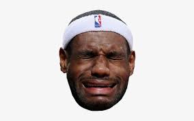 So proud of you kid! Mj Crying Face Png Black And White Download Lebron Crying Face Funny Humor Meme Basketball Cavs 332x445 Png Download Pngkit