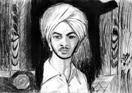 Artwork Sketch Black And White Bhagat Singh Rip Bhagat Singh Sketch Matte Painting Digital Painting Concept Art