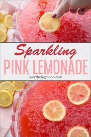 Pink Lemonade Sparkling Fruit Punch Recipe Sparkling Fruit Punch Recipe Pink Lemonade Recipes Punch Recipes