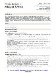 Programming languages :c, c++, c#. Tableau Consultant Resume Samples Qwikresume