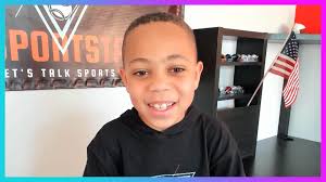 8-year-old George has two goals: go to the Super Bowl and become an ESPN  sports commentator! He's already halfway there thanks to his Youtube show  "G4 Sports Talk!" where he offers sports commentary ...