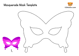 Be sure to download, print, color and cut out this simple but elegant mask and nobody will know it's you. Free Printable Masquerade Masks Template 123 Kids Fun Apps