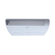 The air conditioner is installed on the ceiling (or even suspended from the ceiling) and is effectively attached to the invisible air pipes throughout the building. Gsh 36dw Gree Ceiling Type Air Conditioner 3 0 Ton Sk Engineering Servicing