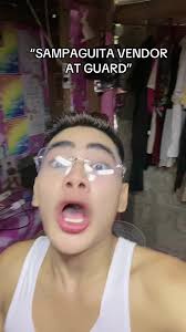 Sampaguita Vendor at Guard: A Unique Encounter