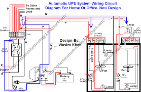 Circuit diagrams of wiring in the residential building 3. Electric Auto Change Over Panel Google Search Ups System House Wiring Home Electrical Wiring
