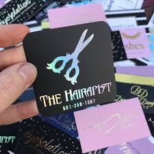 Whether you're a retailer, real estate agent, coffee shop owner, contractor, or landscaper, 3d motion cards let you tell your story using 2, 3 or 4 flips no matter what business you're in. Holographic Business Cards Unicorn Foil Rainbow Silver Etsy