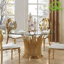 Check spelling or type a new query. New Style Luxury Gold Stainless Steel Glass Dining Table Set Buy High Quality Dining Table Set Cheap Dining Table Set Modern Brief Dining Table Set Product On Alibaba Com
