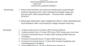 Lea gratis durante 30 días. Format Sk Tim Pengembang Kurikulum Sd Mi Tahun 2018 2019 Bukti Fisik Akreditasi Sd 2018