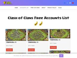 Clash of clans free account — clash of clans is an online multiplayer game and support both android and ios operating phones. Free Coc Account 20 Free Clash Of Clans Account And Generator Gaming Pirate