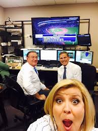 Allison Rosati, Rob Stafford and Brant Miller are cheering