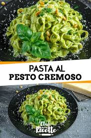 Ricetta Pasta Al Pesto Cremoso Il Club Delle Ricette Ricetta Pasta Al Pesto Ricette Pesto Cremoso