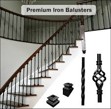 If you've never made one on your own before, it can seem like a daunting prospect. Premium Iron Balusters Iron Spindles Iron Stair Parts Etsy