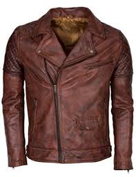 Mens Brown Brando Waxed Designer Motorcycle Genuine Nappa Leather Jacket Best Selling Amazon Leather Jacket Men Best Leather Jackets Vintage Leather Jacket