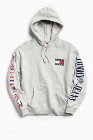 Slide View 1 Tommy Hilfiger 90s Hoodie Sweatshirt Fashionhoodie Ropa Camuflada Sudadera Tommy Hilfiger Ropa