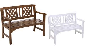 Bench seats offer valuable seating and storage space and act as a stylish spot to stop and enjoy. Buy Gardeon 2 Seater Wooden Garden Bench Seat Harvey Norman Au