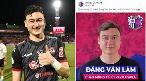 Cerezo osaka brought to you by Ä'áº·ng VÄƒn Lam Ä'áº¿n Nháº­t Báº£n Gia Nháº­p Cerezo Osaka
