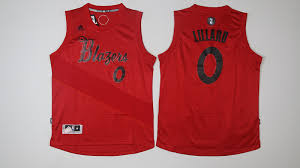 The uniform, made to honor the entire state of oregon, was released to the public back on october 29th, 2020, but the team has yet to wear them on the court. Cheap 2016 Nba Christmas Day Jersey Portland Trail Blazers 0 Damian Lillard New Revolution 30 Swingman Red Jersey For Sale