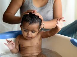 6 to 12 months once baby becomes mobile and starts eating solids , you may decide you need to begin bathing. Tips For Safe Bathing Babycenter