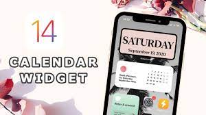 Ios 14 Calendar Widget Third Party Aesthetic Calendar How To Download And Use Youtube Calendar Widget Calendar Widget