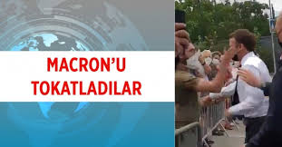 Fransa cumhurbaşkanı macron'a tokat şoku! Oy N2qdzrtlg M