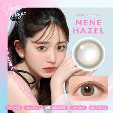 Candy Magic 1 Day Nene Hazel Blue Light Barrier Contact Lenses 10 pack