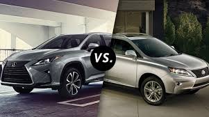 Although the toyota highlander and lexus rx have looked fairly similar in the past, the two crossovers are very different for the 2014 model the highlander has been completely redesigned, while the rx is keeping its old styling for another few years. Comparison 2015 Lexus Rx 350 Vs 2016 Lexus Rx 350 Longo Lexus Blog