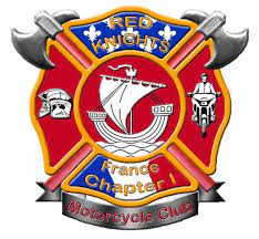 France 1 Firefighter Red Knight Ems Patch